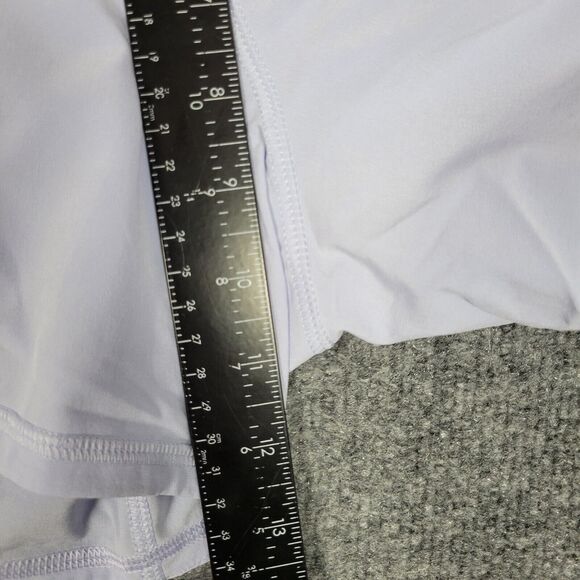 LULULEMON Run Speed Short Cool Breeze Quilt Colorblock Waistband Shorts SIZE 8 - Picture 9 of 10